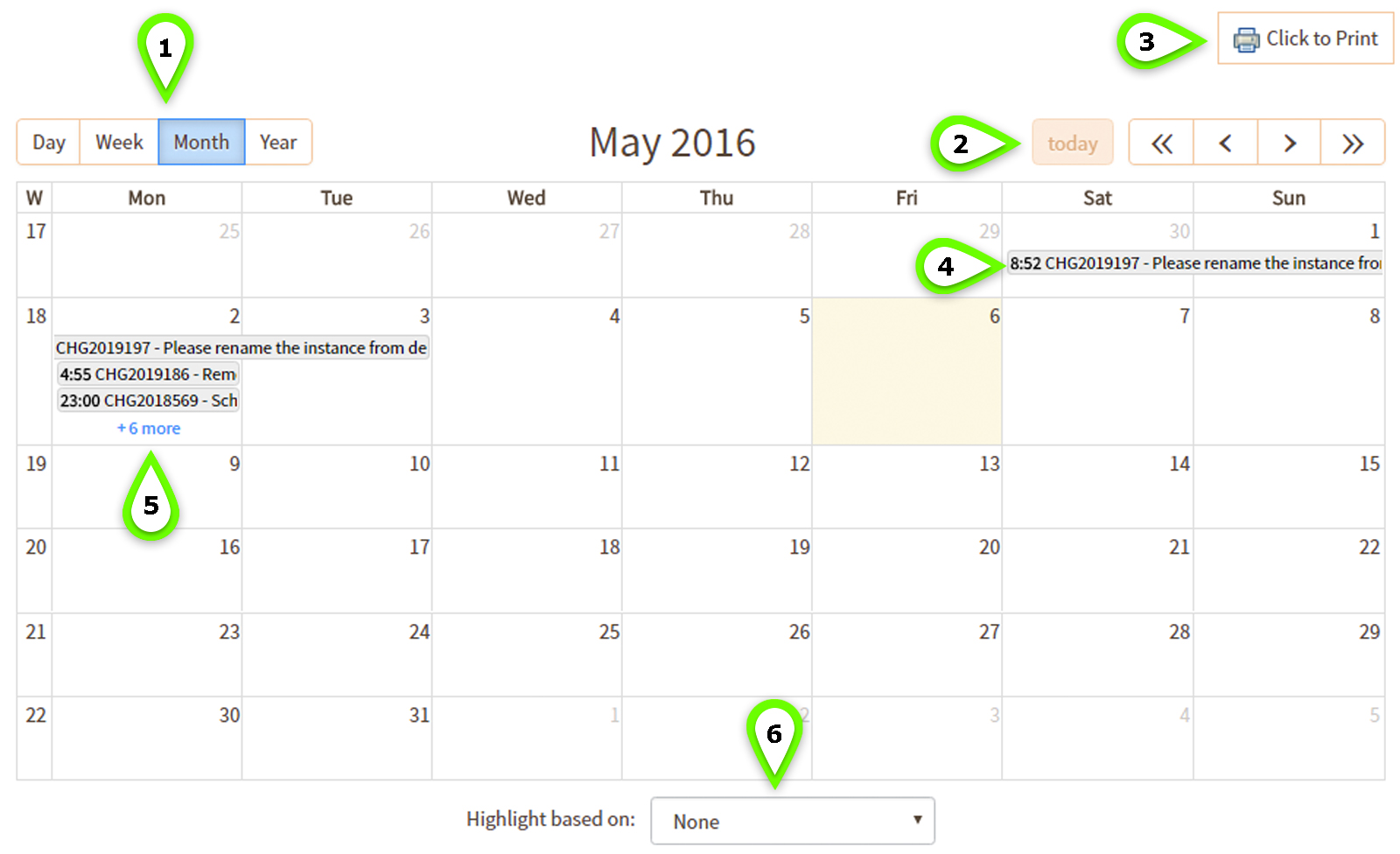 Using the Change Calendar (KB0551279) Support and Troubleshooting